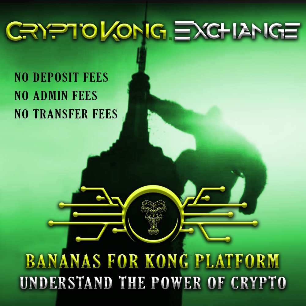 If you don't understand what's happening in the crypto space, you're missing out.  Learn more here: qkt.io/M3OoqF   or become a Kong convert.  cryptokong.exchange