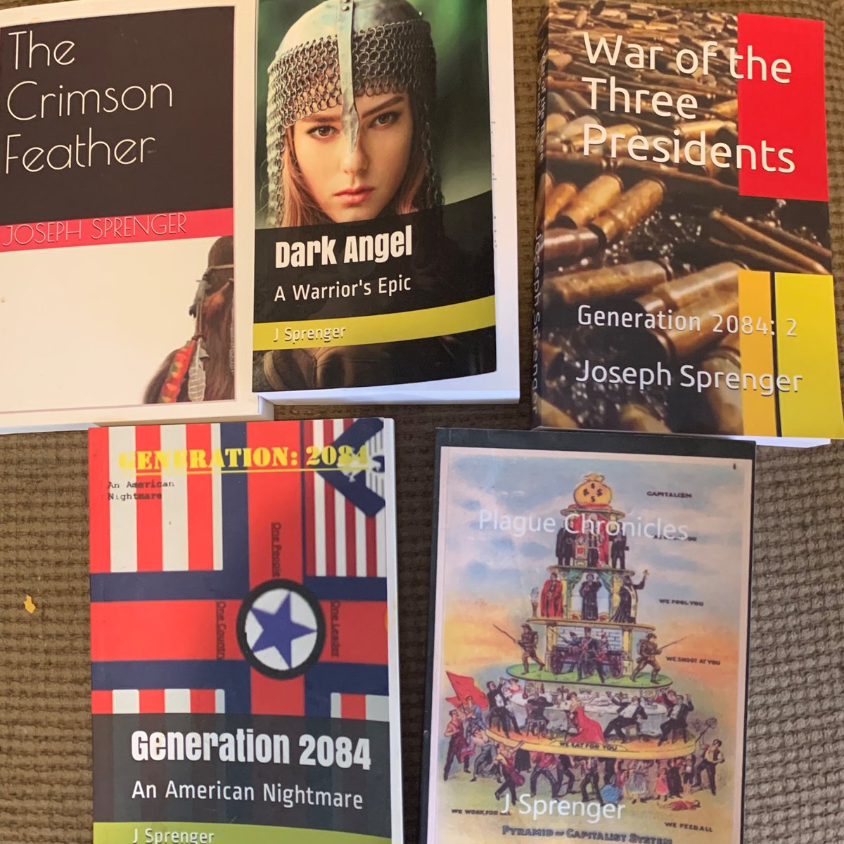 Joseph Sprenger, Author tweet media