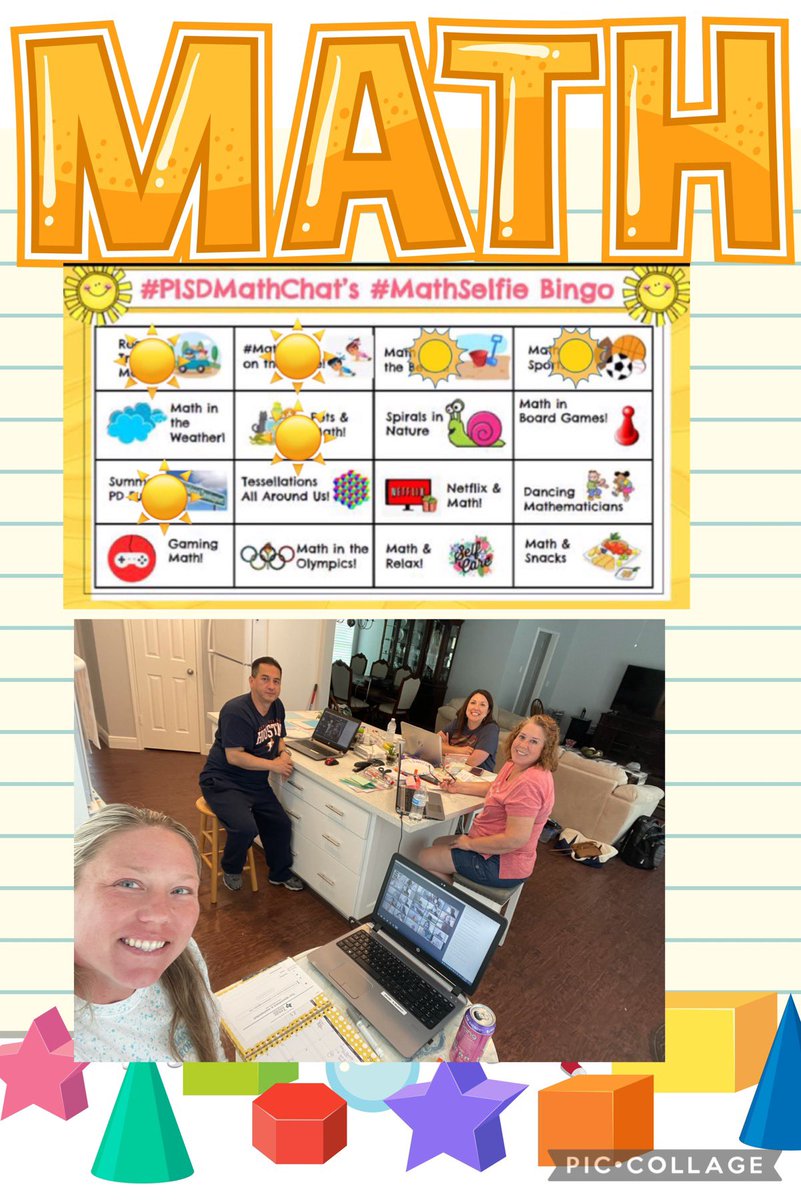 mrsmurphy319's tweet photo. Summer PD fun! 4 friends+1 house + a full day of PD = endless laughs! #mathselfie #PISDMathChat #krusefamily #workfamily #gttraining #wereadyfor2021 https://t.co/TUHDnK18ZZ