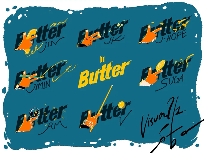 visual1👉✨✨
#BTS_Butter #btsfanart #BTS 