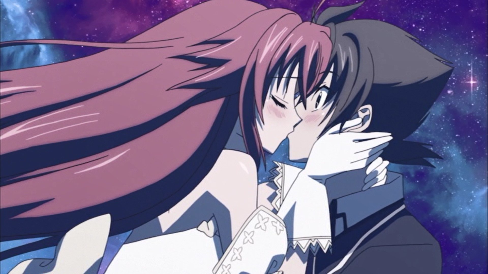 Rias/Issei, Rias Gremory, Anime, Issei, High School DxD New, High School DxD,  HD wallpaper