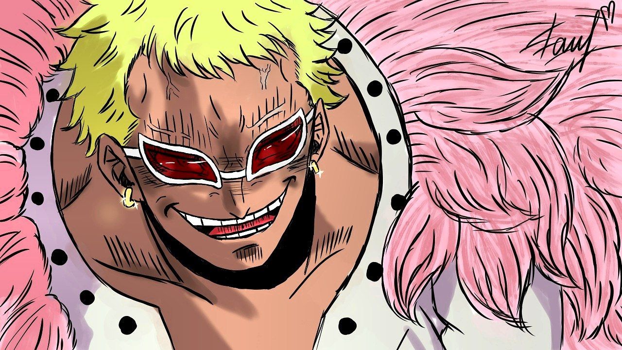 Kok_kurit on X: Районный петух #onepiece #doffi #doflamingo