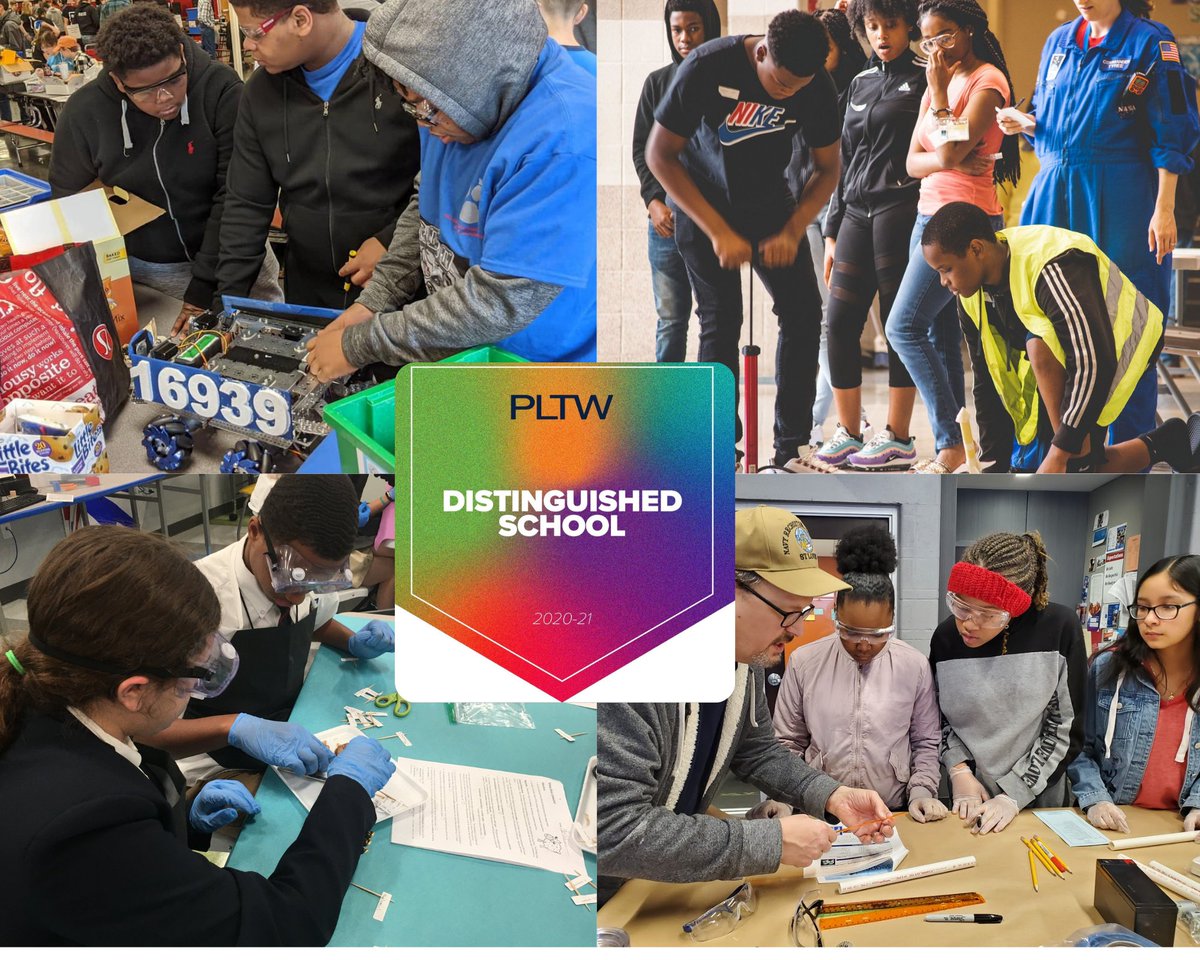 <a href="/STEAMAcademyMSB/">STEAM Academy at McCluer South-Berkeley High</a> has been recognized as a 2020-21 <a href="/pltworg/">Project Lead The Way</a> Distinguished High School. It is one of only 204 high schools in the US to receive the honor for providing access to learning experiences in computer science, engineering &amp; biomedical science.
➡️bit.ly/35UhaHQ