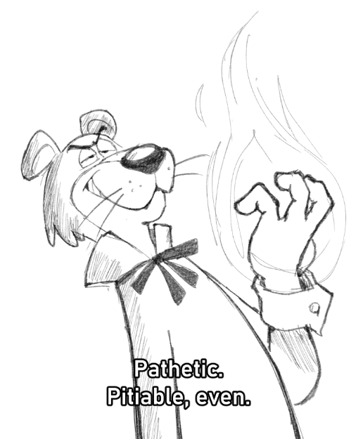 I would've never thought to go back to Hanna-Barbera brainrot but here we are 