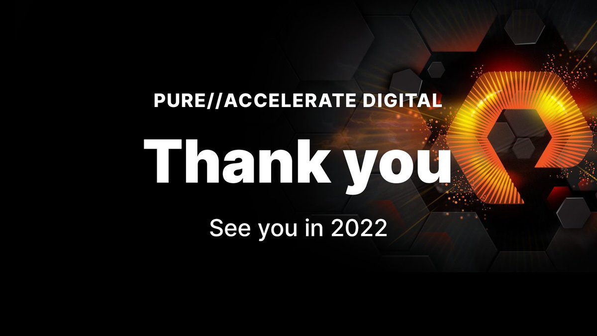 dpfitz's tweet image. Another year of #PureAccelerate in the books, and I’ve learned I can always count on @PureStorage to pull out all the stops!

With inspiring speaker sessions and unmissable panel discussions, there’s so much to catch up on: purestorage.com/accelerate.html

#PureStorage