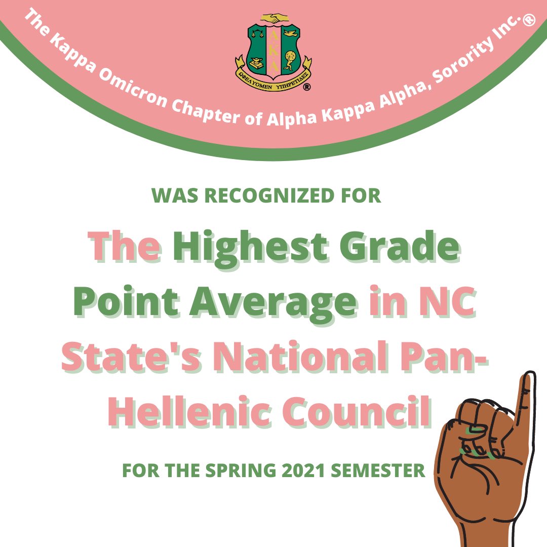 KOngratulations to the KnockOut Kappa Omicron Chapter💗💚 #aka1908