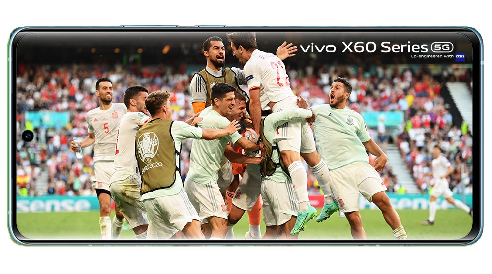 stadiumastro's tweet photo. Croatia 3 - 5 Spain
An enthralling game that sees Spain come out tops!
The full coverage of the #Euro2020 is brought to you by @vivo_malaysia
#ToBeautifulMoments #CheerNOW #vivoX60series #PhotographyRedefined #GimbalStabilization #ExtremeNightVision #ZEISSCameraLenses https://t.co/iikNwlnIah