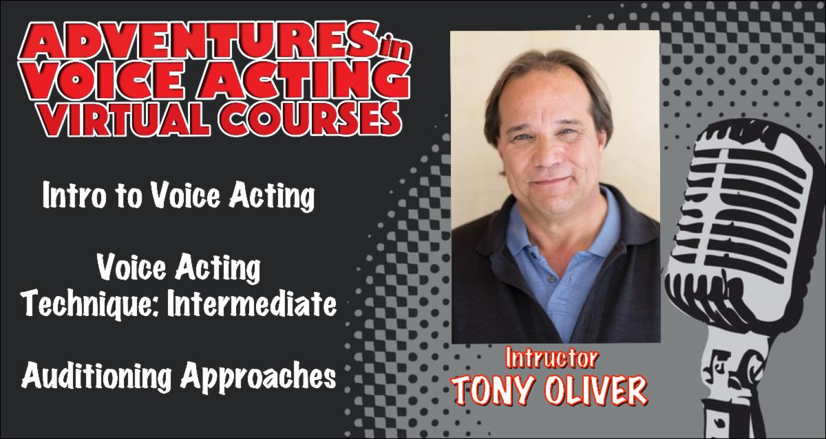 Learn all about #VoiceActing from Tony Oliver this summer! Now offering workshops on Sundays PDT! #Audition #VoiceActor #VoiceOver #Animation #Anime #VideoGames #Actor #VirtualWorkshop #Acting #HomeStudio @BangZoom @TonyOliverVA @AdventuresInVA conta.cc/3x5Foe1