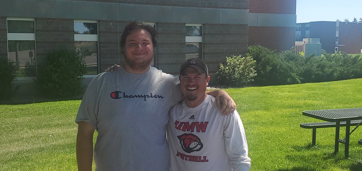 Had a great visit @UMWFootball today. Thank you <a href="/CoachNourse_UMW/">Ryan Nourse</a> and @CoachRamsey406 for showing me around.