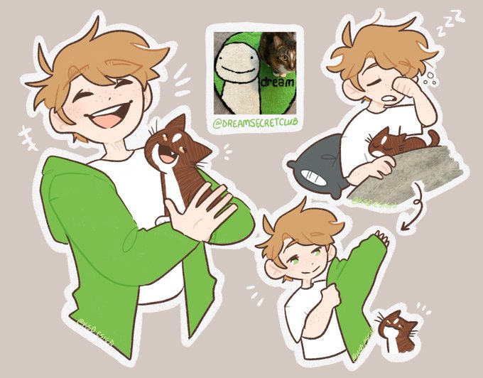 Guys ! He woke up !
#dreamfanart 