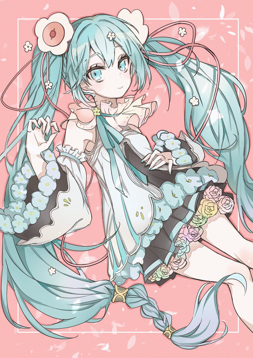 初音ミク「#マジカルミライ2021 
#初音ミク 
「みんなでつくる創作のミライへ」 」|鈴虫のイラスト