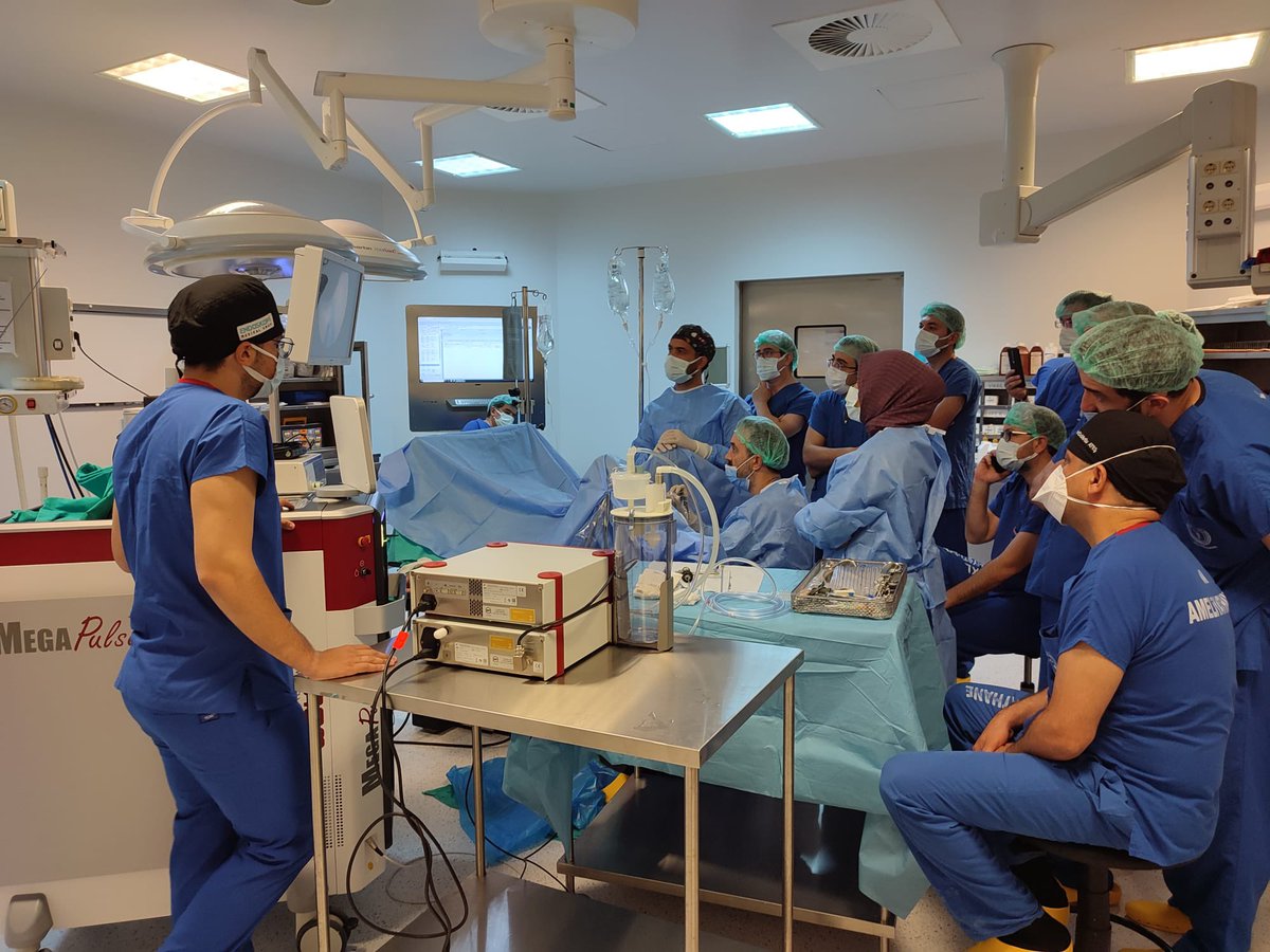ProfMuratArslan's tweet photo. #HoLEP #Course for Treatment of Benign Prostatic Hyperplasia with Live Surgeries has just finished today at #Antalya Training and Research Hospital. It is a great pleasure to share our knowledge and experiences with our colleagues. #profdrmuratarslan #antalya #turkey https://t.co/Z0JIbu6Hii