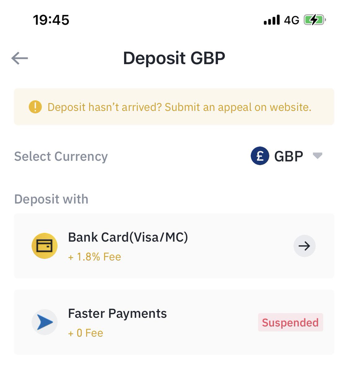 Pinkyslink's tweet photo. Looks like the UK are serious about banning crypto! Banks are now using #clearjunction to freeze all payments to unregulated exchanges. Card payments are the same. Looks like my love of $btc &amp; $link are on hold 😤  
#Binance https://t.co/Mjy27jO7q9