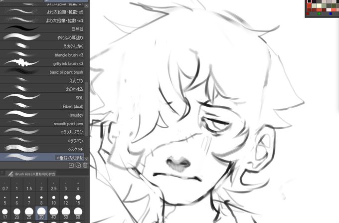 i have drawn tommy like 3 times before 