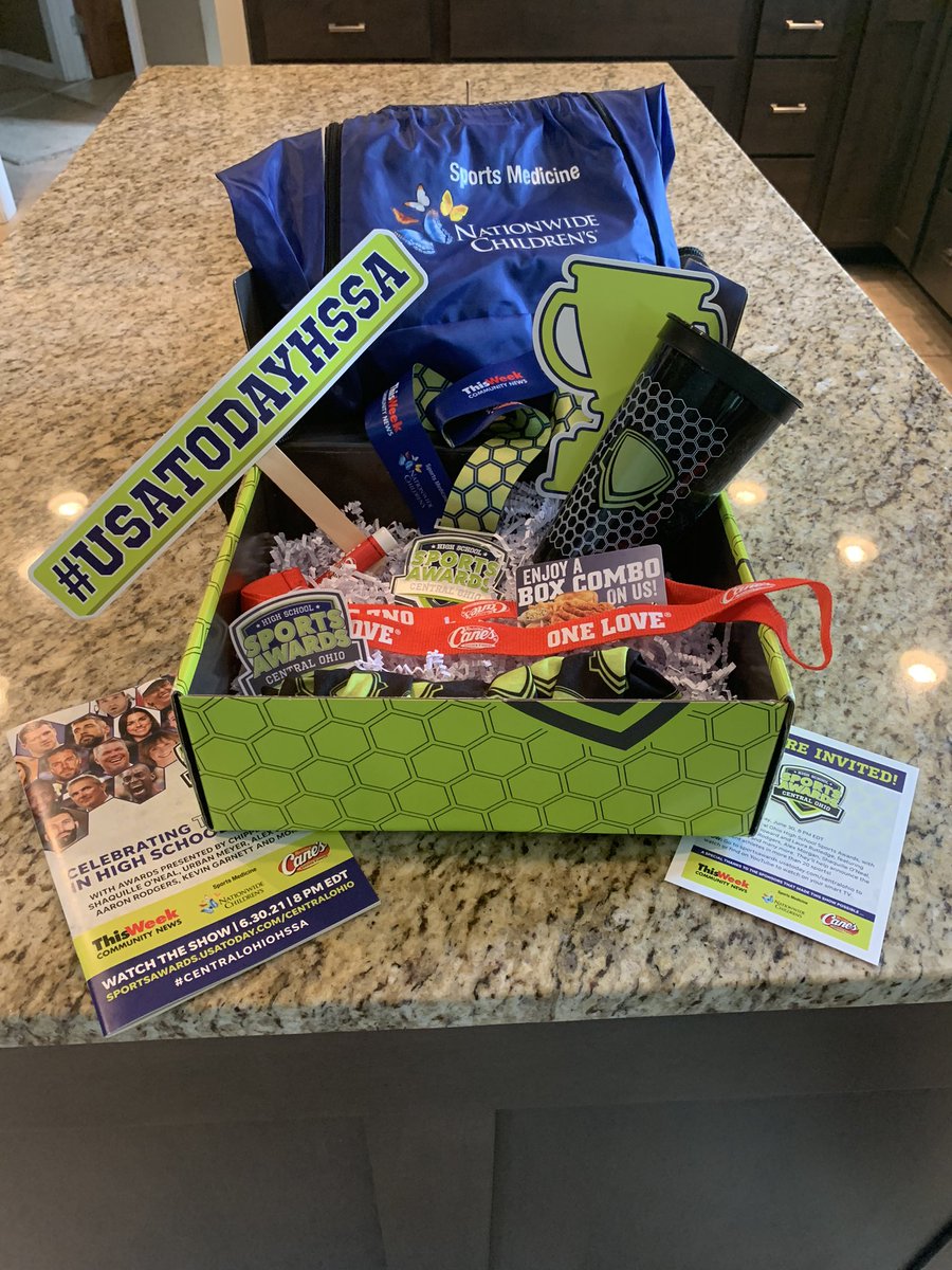 haileecobb's tweet photo. Thank you @ThisWeekSports @nationwidekids and @Raising_Canes for the awesome gift basket. I’m very excited and honored to be one of the nominees for the Central Ohio High School Sports Award, for gymnastics! @LHSAthleticDept   #super6gymnast https://t.co/4i3yA7npBs