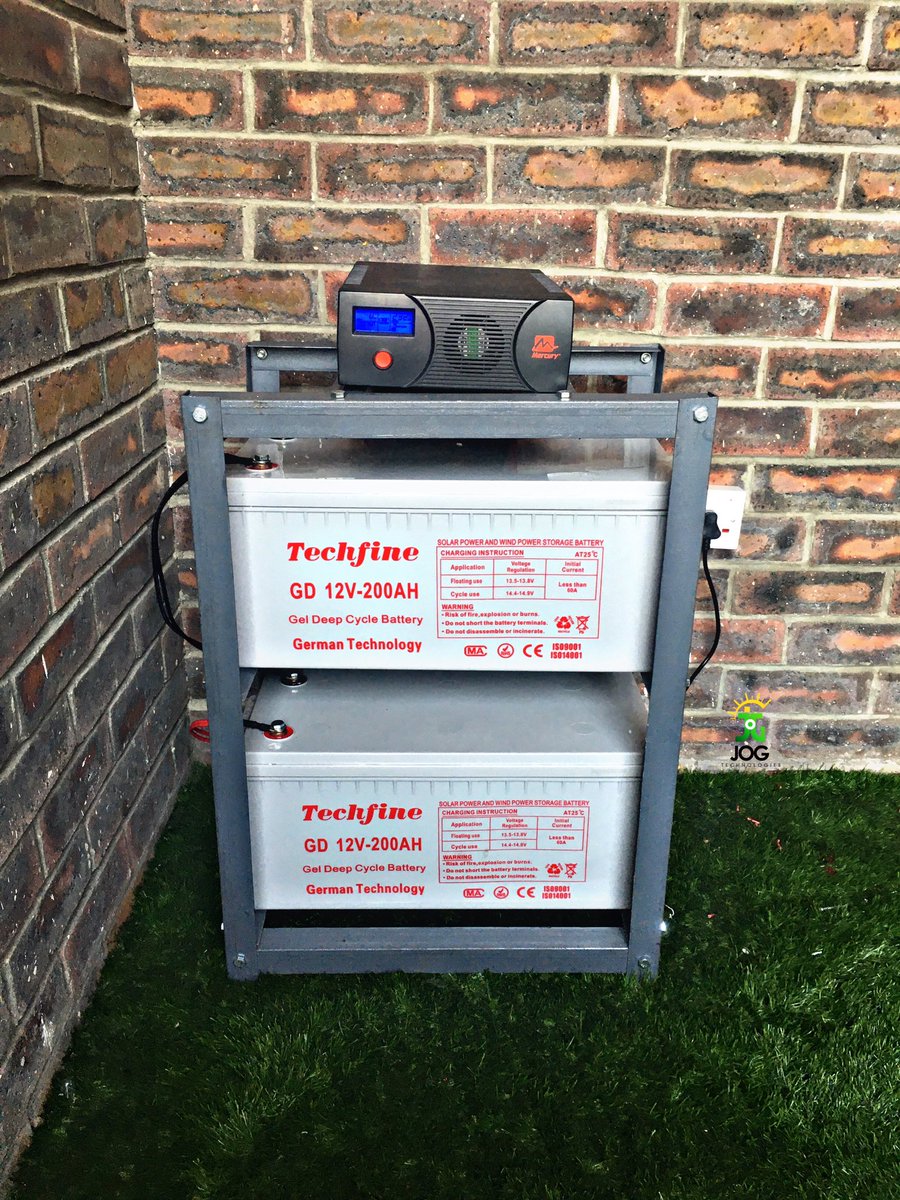 jogtechnologies's tweet photo. This 2.4KVA has been the most installed recently.

Upon critical assessment, I came to realize it is the most affordable for what goes beyond the ordinary.

A web-developer who had his installed, couldn’t hide his joy 2 days with no power in his area &amp; yet could use his gadgets. https://t.co/7t5HBp9i2b