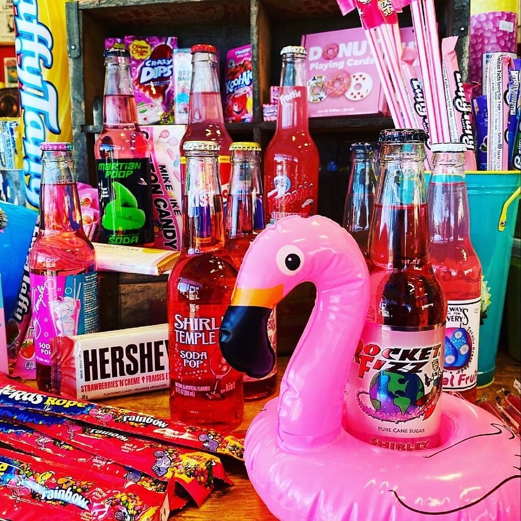 Rocket Fizz on Twitter "Eat pink and be merry! 🎀 RocketFizz pink 