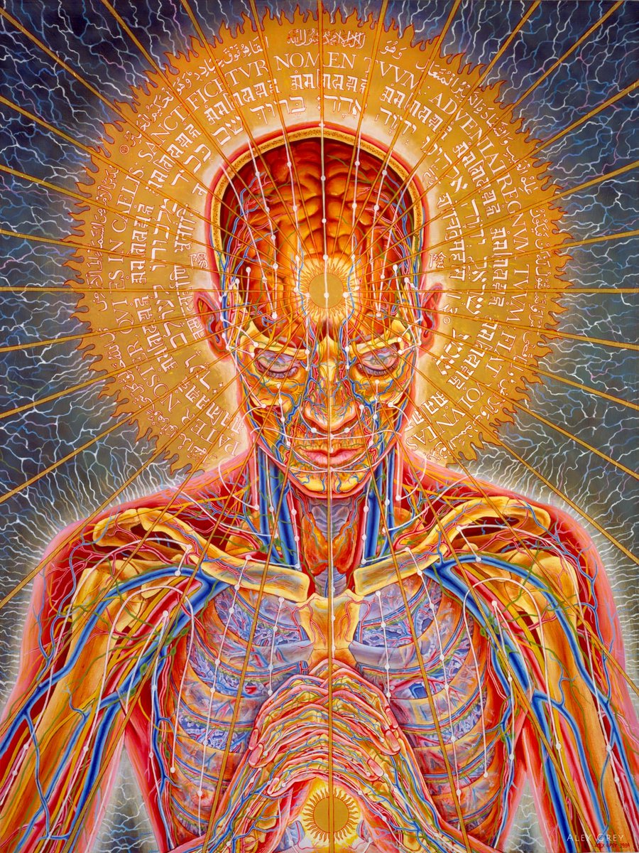 Contemplating sacred art plants seeds of liberation in our mindstreams.

Featured art: Praying, 1984, oil on linen, 48 x 36 in.