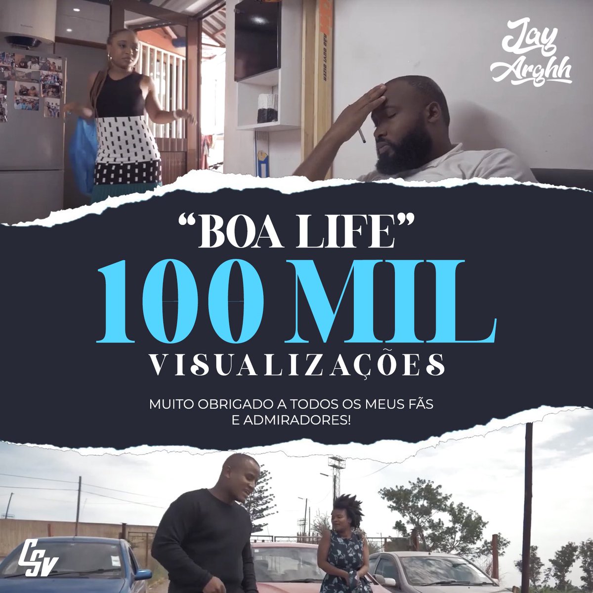 JayArghh_'s tweet photo. Muito obrigado a todos os fãs e admiradores pelo suporte que me têm dado diariamente.

Jay Arghh - Boa Life (ft. Carmen Chaquice)

https://t.co/A6Qjjpkoab

#JayArghh #BoaLife #Yasuke #csvagencia https://t.co/bPt308KcTd
