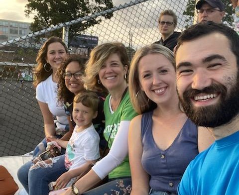 Our very own Susan Winkler Connecticut Insurance and Financial Services at the Hartford Athletic game this weekend! @hartfordathletic ⚽⚽⚽ #GetUpGetOutCT2021