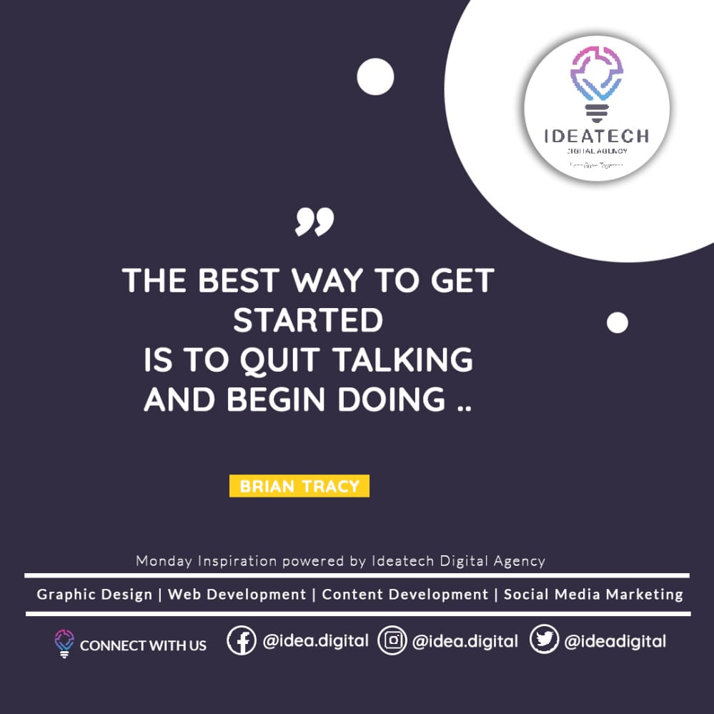 ideatechdigital's tweet photo. #MondayInspiration 

Good evening
Have a great week😁

Ideatech Digital Agency
```Let's Grow Together``` https://t.co/kxV97f7RWx