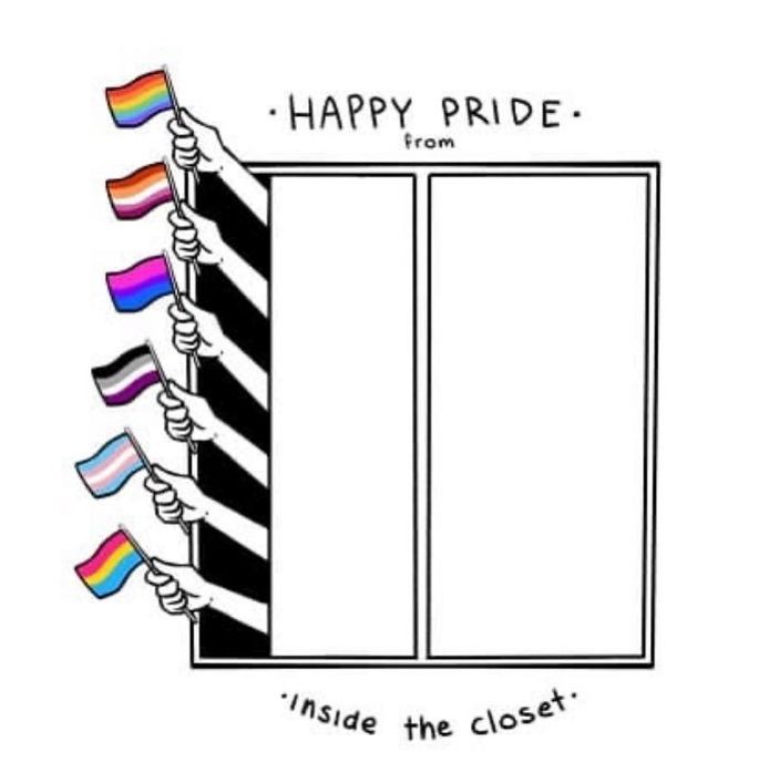 Viqui_cdl's tweet photo. por un mundo donde ya no exista un closet del cual salir  #pride https://t.co/92jLtHtA4T
