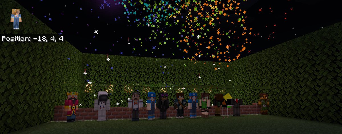 JefinnerL's tweet photo. So impressed with the student-created @PlayCraftLearn Graduation Ceremony world!🎉 An innovative & fitting venue for @cdsbeo_VLES Mr. Hendry & his Gr.8 students. #TogetherVirtually #CongratulationsGraduates2021 #MIEExpert @CDSBEO @English_Cath https://t.co/3BSzUtGnZf