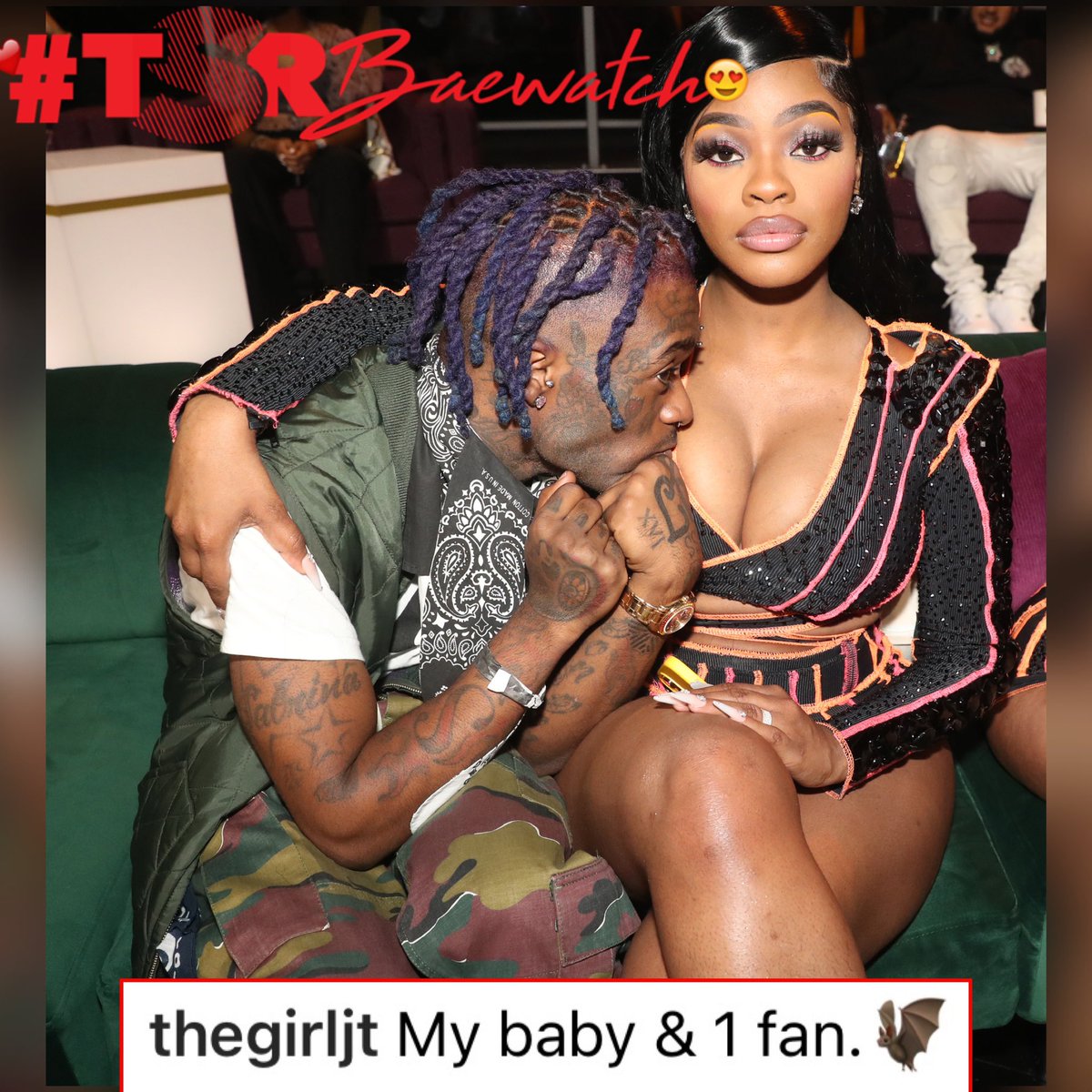 TheShadeRoom's tweet photo. Aww! JT and Lil Uzi were all boo’d up last night! 💕 (📸: @gettyimages) https://t.co/iVl4B2SgUq