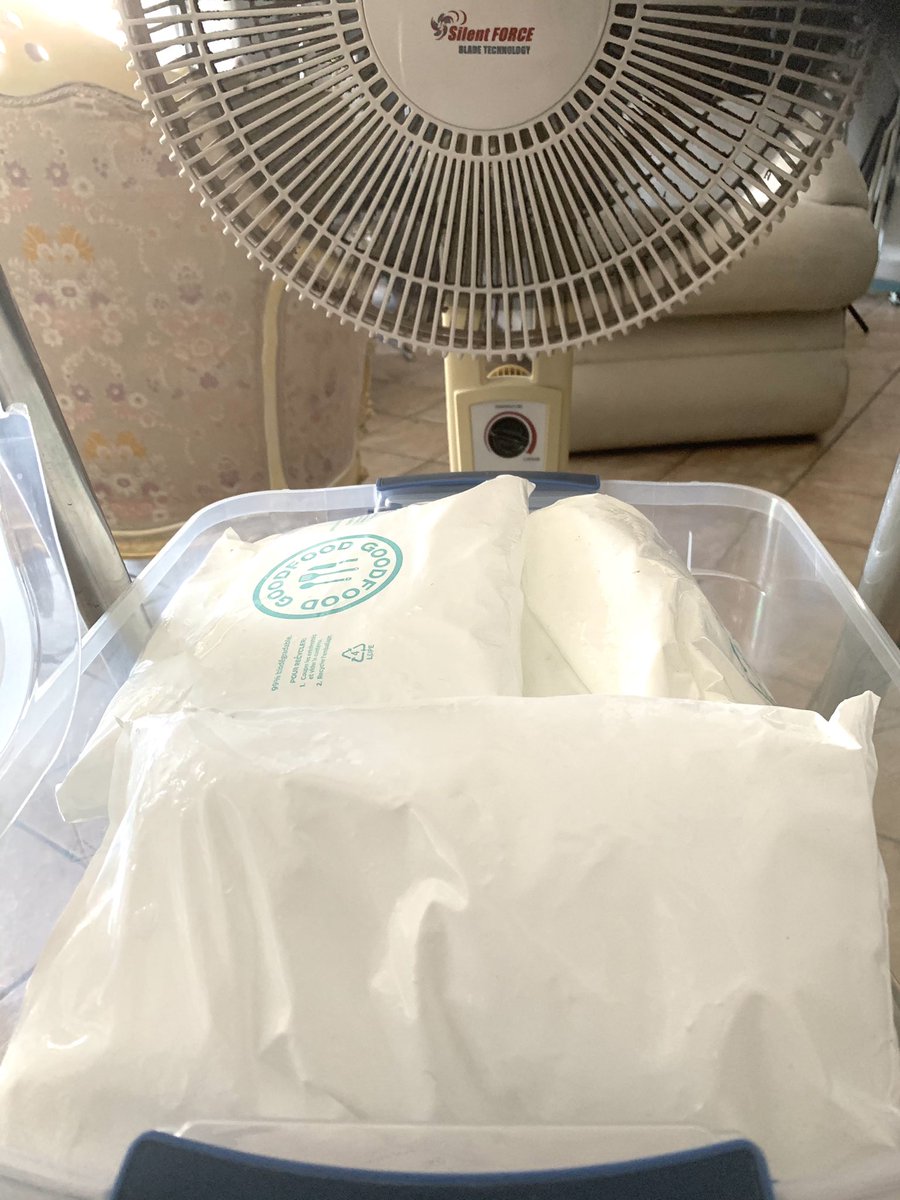 craigminielly's tweet photo. It’s actually working, my homemade #airconditioning!  I knew those extra #foodprep ice bags would come in handy someday #BCStorm #heatwavebc #photographerTricks #staycool https://t.co/FXj5yBuRkc