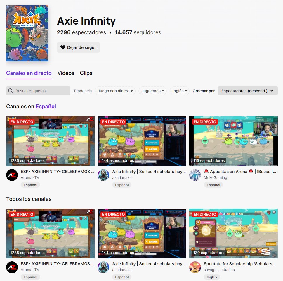 AromazOficial's tweet photo. Otro día más que rompemos todos los records!!!
Top 1 del mundo!!! 🏆 Muchas gracias!!!! 👍//
Another day that we break all records !!! 
Top 1 in the world !!! 🏆 Thank you very much!!!! 👍
👉@AxieInfinity  👈 https://t.co/QiQ4WovjvQ