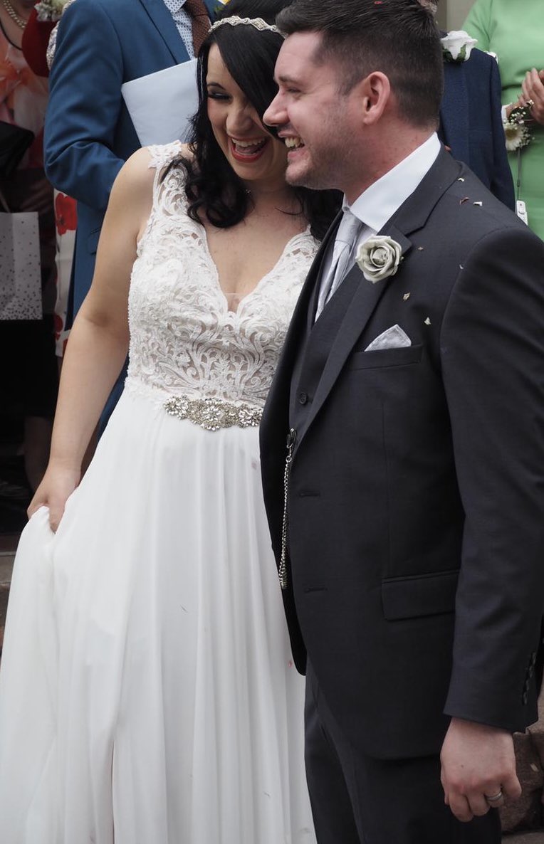 Just the 7 months delay…👰🏻🤵🏻😍