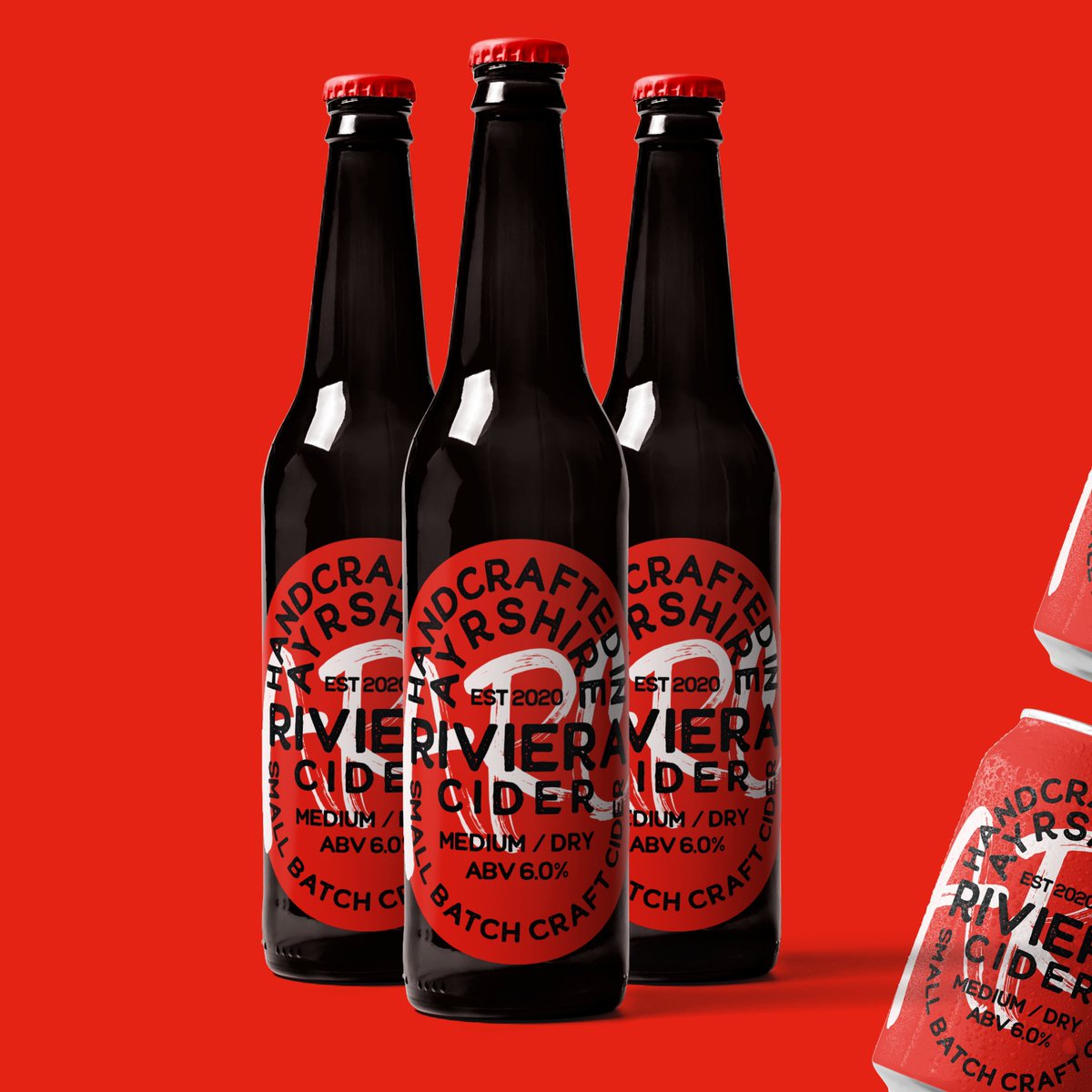 mm_creative1's tweet photo. Branding Project - Ayrshire Riviera Cider. We ran into some legal issues and had to drop the ARC from the label. Personally I would have ignored it.😂 but happy how it turned out. #branding #cider #Packaging https://t.co/1mJR21P2O4