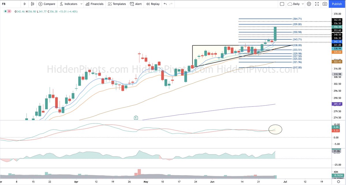 FinTwitFB's tweet image. via HiddenPivots: $FB monster breakout follow through day since HP 338
#HPchartroom $fb