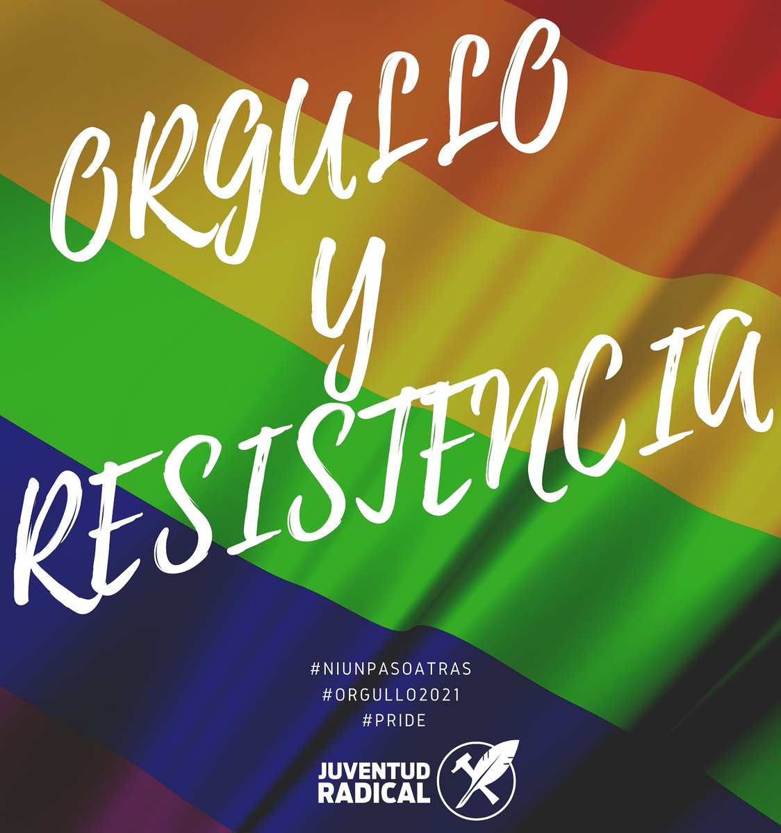 ORGULLO Y RESISTENCIA 🌈

Cada #28J se celebra el Día Internacional del Orgullo LGBTIQ+ en reconocimiento y apoyo por la lucha de sus derechos.

Porque fuimos, somos y seremos el partido de los DDHH ! Somos la Vida, somos la Paz❗

#Orgullo2021 #DiaInternacionalDelOrgullo
#Pride