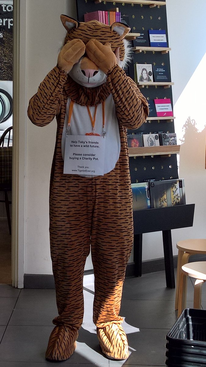 Tigers4Ever2010's tweet photo. Keep an eye out if you're in #Crowthorne High Street as Tigers4Ever mascot #TobyTheTiger has gone on Tour he'll be helping out at Sweet #Tiger over the next few weeks as they celebrate their birthday & #GlobalTigerDay2021 https://t.co/kubtsSy2qN #TigerTuesdays https://t.co/7GOxkI1u7e