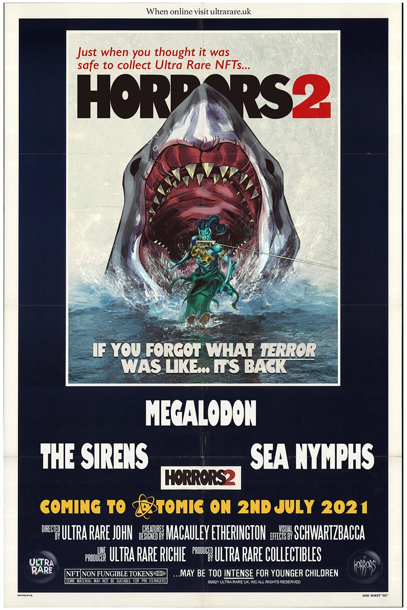 UltraRareUK's tweet image. The Horrors II is almost upon us - launching July 2nd at 5pm UTC on @AtomicHub 

@Chewnold has cooked us up these 2 awesome promos, 1 of which will go to anyone who:

💀 Follows us, @Chewnold + @Burst_Of_Energy 
💀 Retweet and tag 3 new folk
💀 Comment your wax address