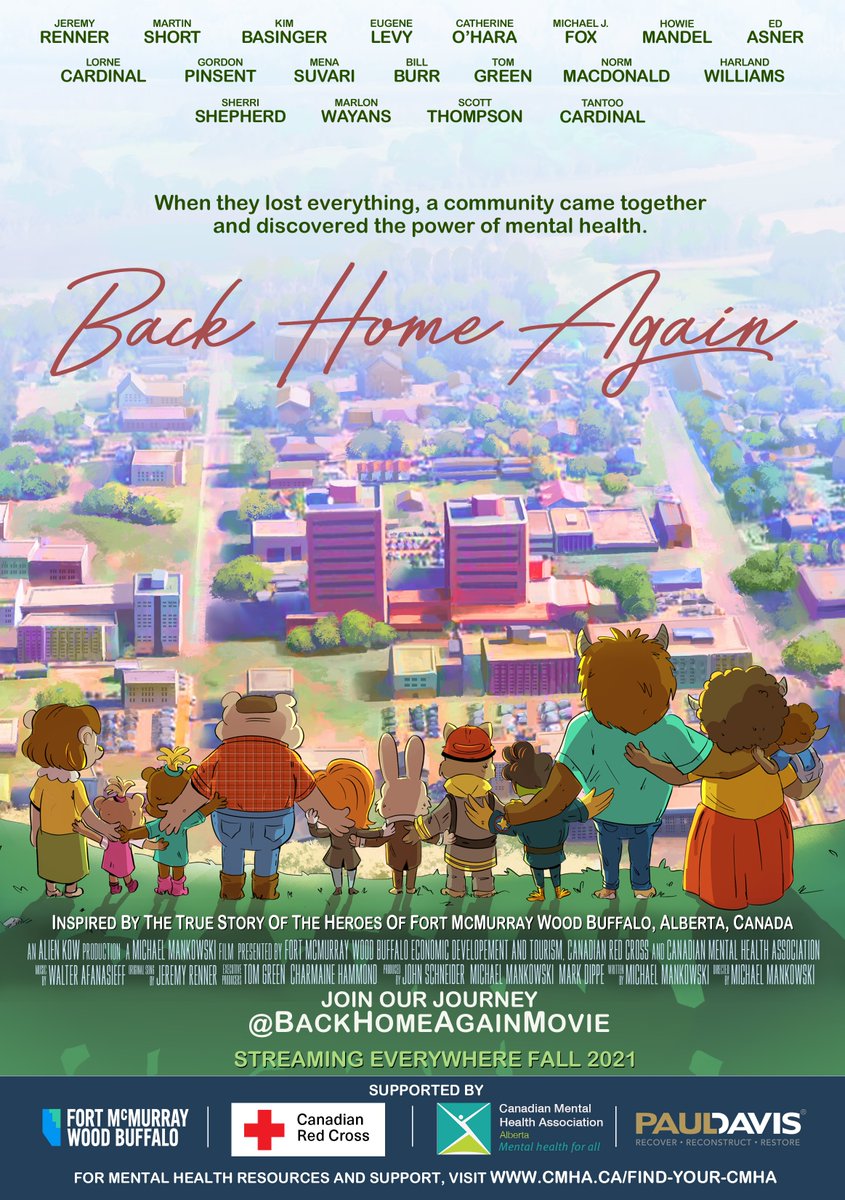 FlyYMM's tweet photo. YMM is excited to share the story of this new animated short film that’s promoting conversation and awareness about mental health. Here’s a premiere of their poster! Follow them for more great mental health content and start conversations: @BackHomeAgainMovie.
#teamym #fmwb https://t.co/ivlEEvxRyy