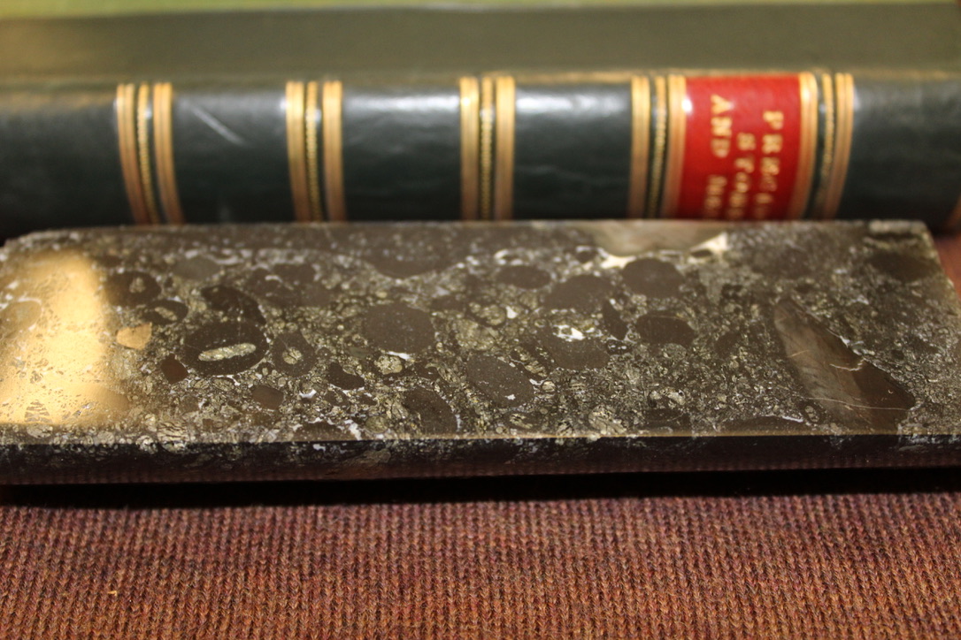 PMEUBC's tweet image. Happy #MineralMonday everybody! Today's #specimen is a lovely #lapilli-rich #kimberlite with large #autoliths from #BuffaloHills, #Alberta. Normally, #CoreSamples aren't this polished &amp;amp; gorgeous, but it seems apt that #diamond-ore would look this glamorous!
#VancouverRocks!