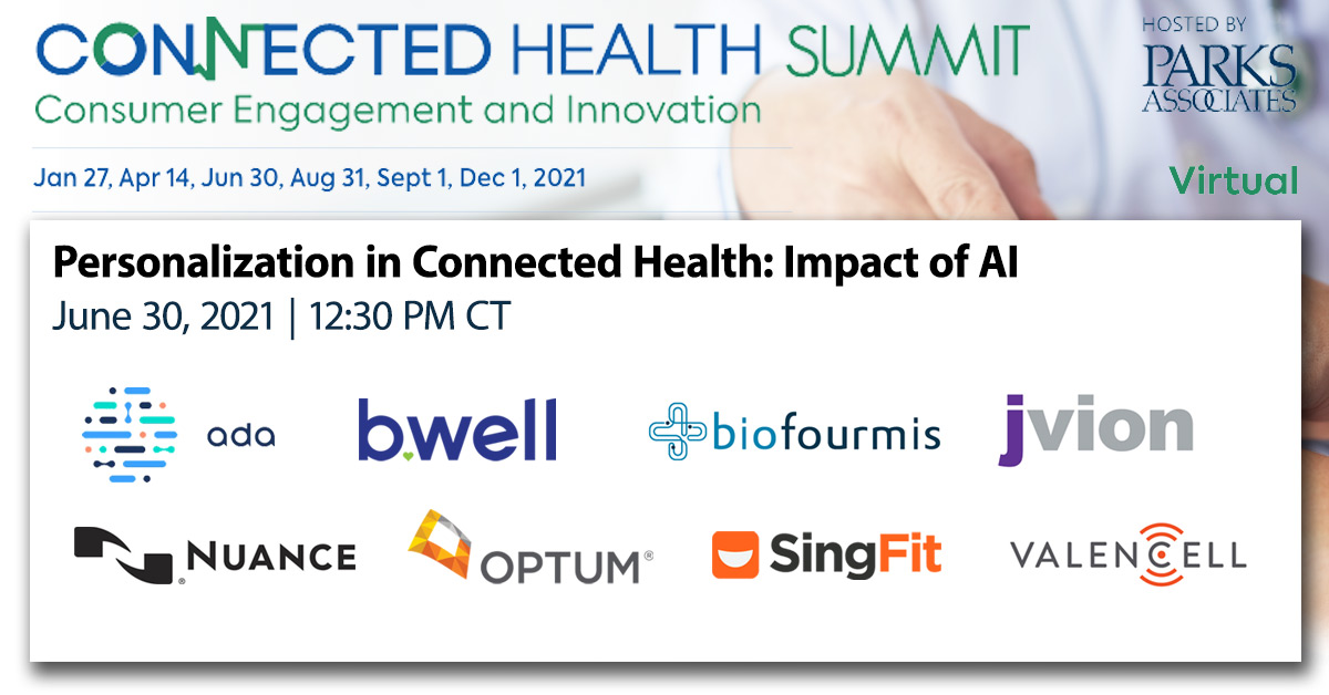 Valencell_Inc's tweet image. Looking forward to the panel this Wednesday June 30 130PM ET @ParksAssociates #CONNHealth21 addressing how #sensordata and #wearables can improve health outcomes @WeAreSingFit @icanbwell @JvionHealth @Optum @biofourmis @NuanceInc @adahealth parksassociates.com/events/connect…