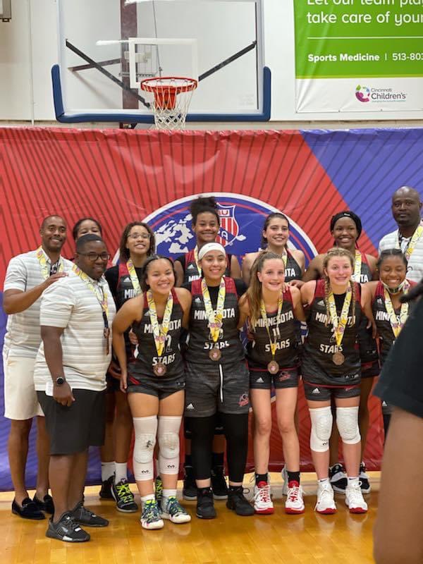 Two EEA girls, who also play with the Minnesota Stars, took 3rd this year at nationals in Cincinnati! They also got to play against a Cali team and they had a player that went to the Mamba Academy, Kobe Bryant’s place! @TheGirlsCircuit @MinnesotaStars @ohioaaubasketb1