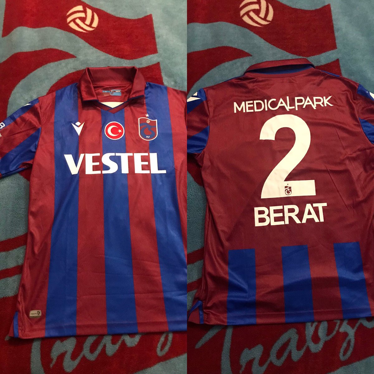 zokoranntekmesi's tweet photo. Sizler için Berat Özdemir'in Trabzonspor formasını hediye ediyoruz. Şartlar;

• @Cengo2961 ve @zokoranntekmesi takip etmek
•Bu gönderiyi rt'lemek
•Bir arkadaşını yoruma etiketlemek

Katılanlar lütfen @Cengo2961 ’e dm’den katıldıklarını belirtsinler ki listeye ekleyelim. https://t.co/TTi58ZLeTs
