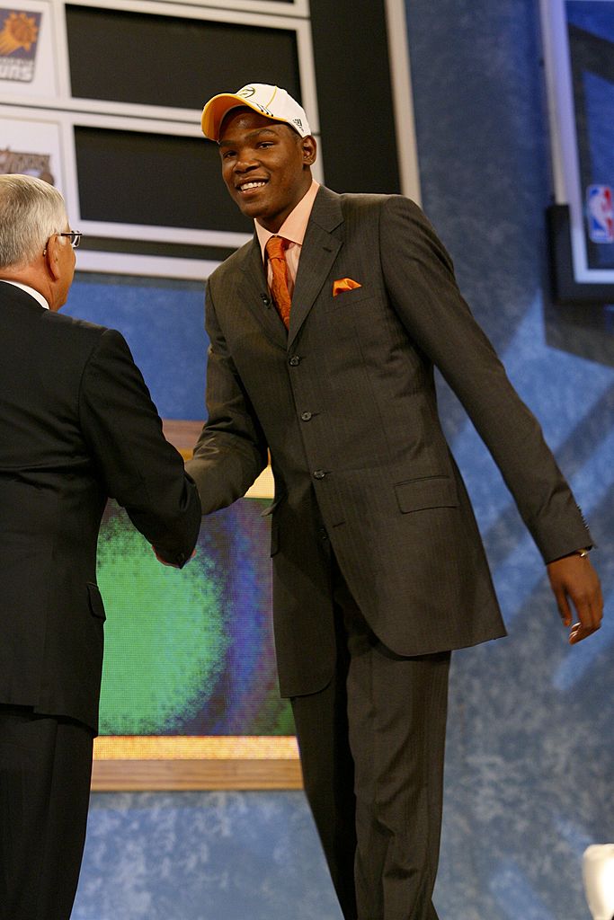 Andscape on X: On this day in 2007, The Seattle Supersonics drafted Kevin  Durant with the No. 2 overall pick. What a career for KD 