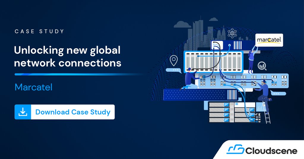 Read how @MarcatelCom - a global co., with more than 13 points of presence in Nth &amp; Sth America &amp; Europe - used Cloudscene to navigate unfamiliar markets &amp; obtain best pricing. cloudscene.com/marcatel-case-…  #technews #businessgrowth #productivity #efficiency #processimprovement