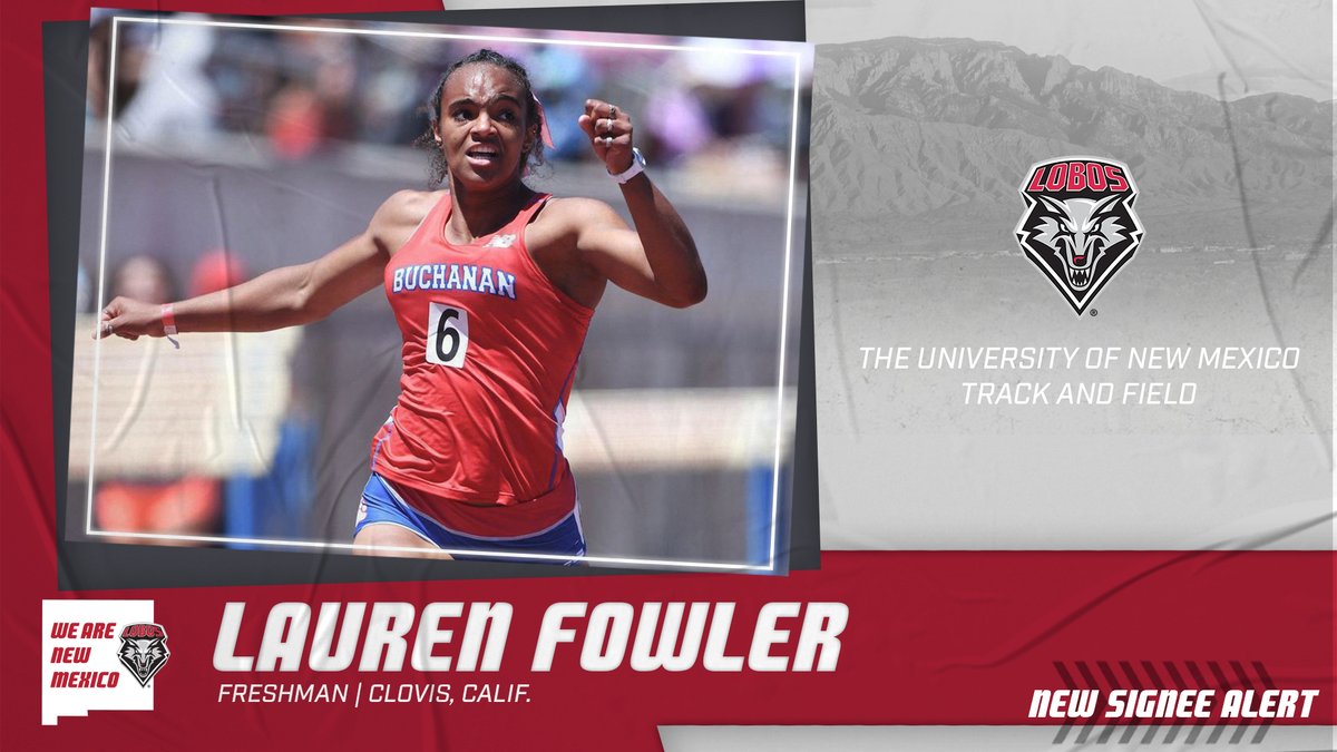Lauren Fowler most recently graduated from Buchanan High School in Clovis, Calif. Fowler currently holds the Central Selection top 100m time of 11.63 seconds and broke the Buchanan school record in the long jump with a mark of 19'4".

Full article here ⤵️
bit.ly/3gTJXRY