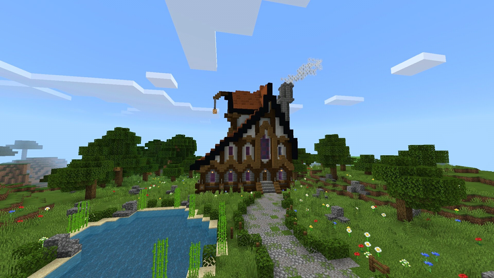 Construções Que Você Pode Fazer No Minecraft on X: Casa na