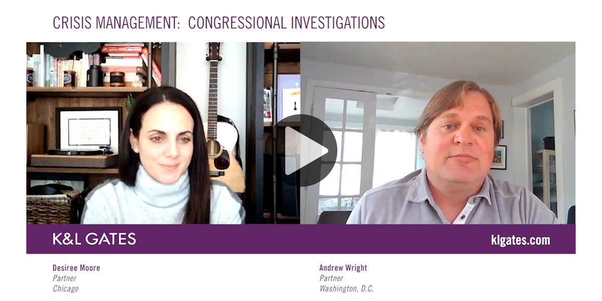 In this episode of  #DigitalCrisisPR, <a href="/desireemoore_/">Desiree Moore</a> and Andy Wright provide a series of quick tips about managing bet-the-company crises, from #congressional #investigations to #datasecurity incidents to C-Suite events and more. Watch now -> ow.ly/5dlb50Fklr7