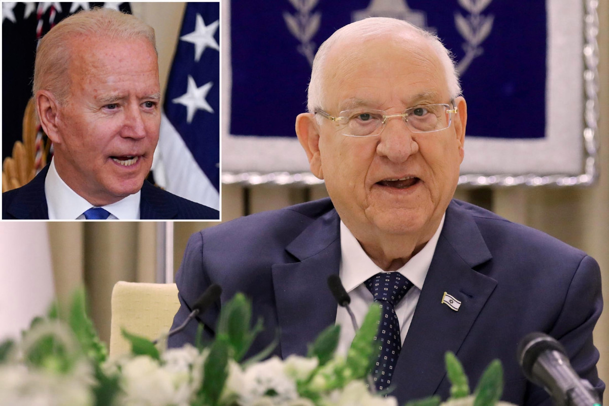 Biden to welcome Israeli President Reuven Rivlin to White House