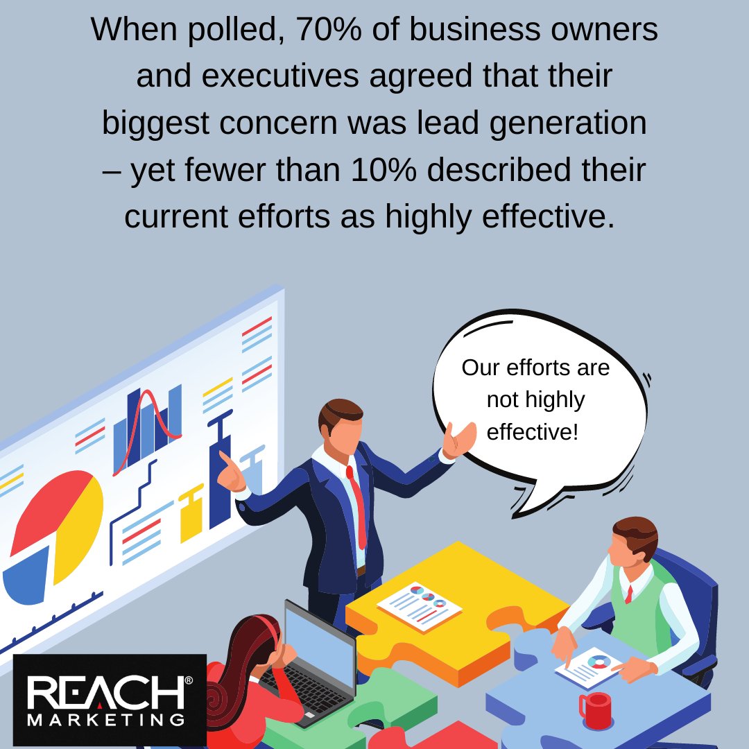 ReachMktg's tweet image. When your company relies on our proven methods of lead generation, you can see an exponential rise in your numbers of new prospects. Learn more at: ow.ly/KuiQ30rLOpD and discover how effective B2B lead generation can transform your business. #marketing #b2b #leadgeneration