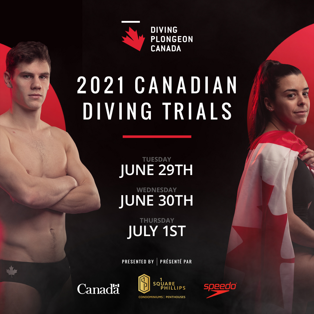 DivingCanada's tweet image. Welcome to Canada’s 2021 Diving Trials! 
You can find schedules, live results, final results and live broadcasting here:
diving.ca/2021-canadian-……
cbc.ca/player/sports/……
ici.radio-canada.ca/sports/horaire……
@Speedo @CBC @CBCOlympics @iciradiocanada @RDSca