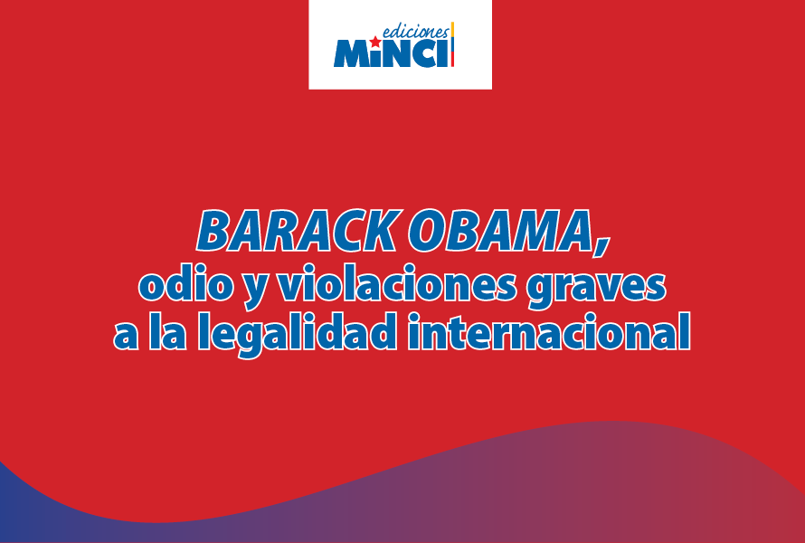 #PublicacionesMippCI 📚 | Barack Obama, odio y violaciones graves a la legalidad internacional. Descargue aquí 📥 bit.ly/3j7Dju5